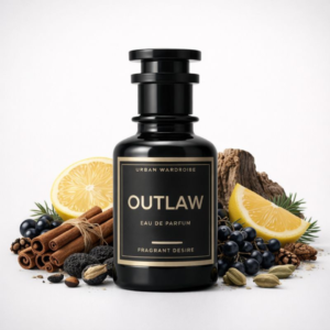 Outlaw perfume bottle – Azzaro Wanted inspired bold woody spicy fragrance for men